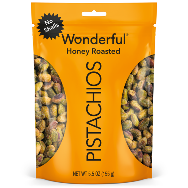 Wonderful No Shells Honey Roasted Pistachios  DestGlow