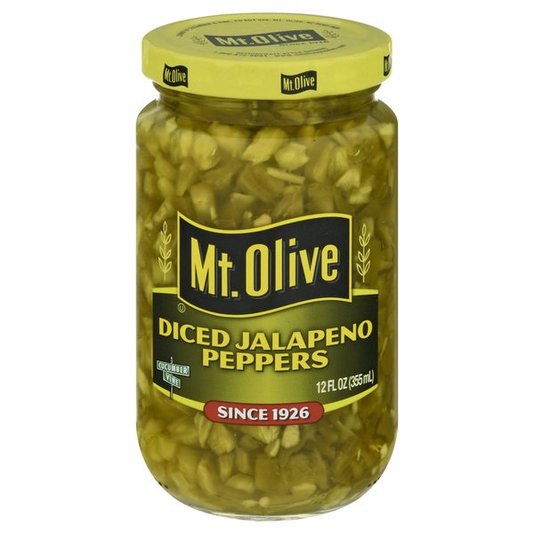 Mt. Olive Diced Jalapeno Peppers  DestGlow