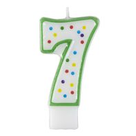Wilton 7 Birthday Candle️  DestGlow