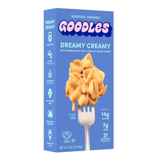 Goodles Dreamy Creamy Mild Cheddar Mac and Cheese  DestGlow