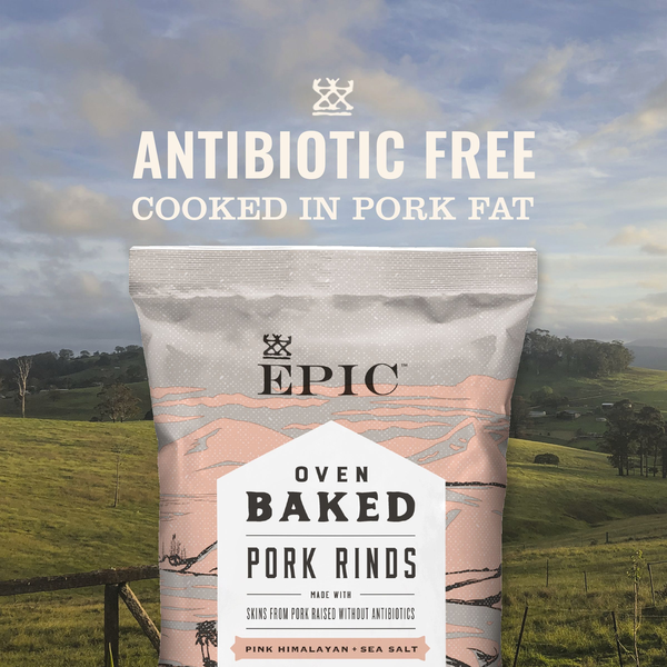 EPIC Pink Himalayan and Sea Salt Baked Pork Rinds  DestGlow