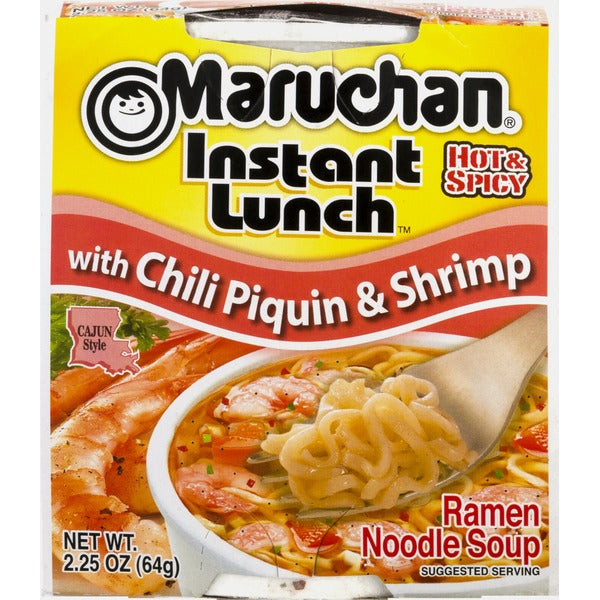 Maruchan Instant Lunch with Chili Piquin &amp; Shrimp