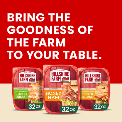 Hillshire Farm Ultra Thin Sliced Honey Ham Sandwich Meat, 32 oz
