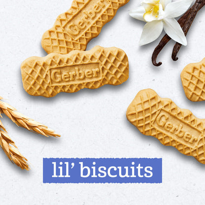Gerber Graduates Cookies &amp; Crackers Vanilla Wheat Biscuits