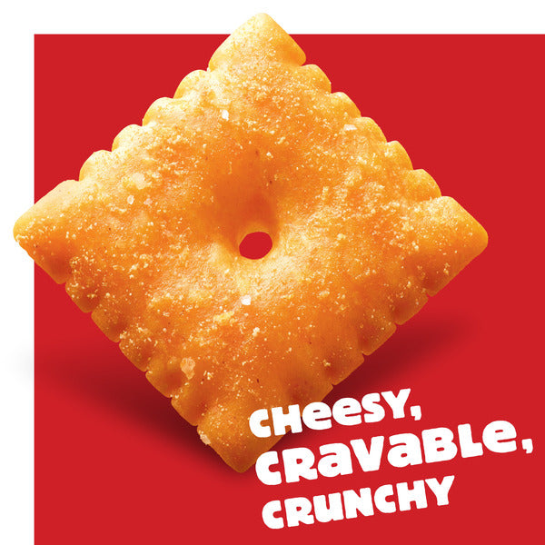 Cheez-It Cheddar Jack Cheese Crackers, Baked Snack Crackers, 12.4 oz  DestGlow