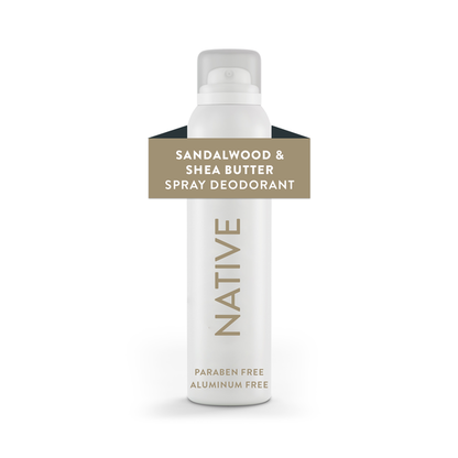 Native Sandalwood &amp; Shea Butter Whole Body Deodorant Spray