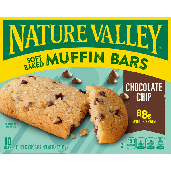 Nature Valley Chocolate Chip Soft Baked Muffin Bars  DestGlow