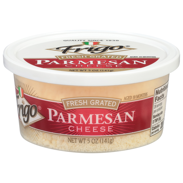 Frigo Parmesan Cheese, Fresh Grated  DestGlow