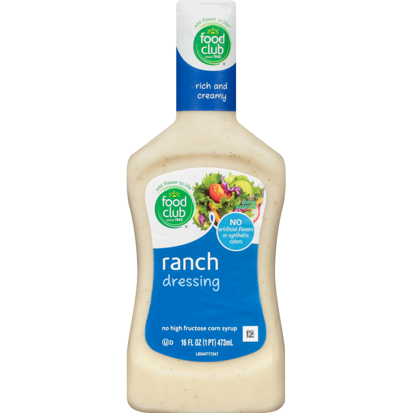 Food Club Ranch Dressing  DestGlow