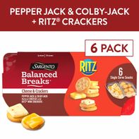Sargento Balanced Breaks® Cheese &amp; Crackers, Natur...
️  DestGlow