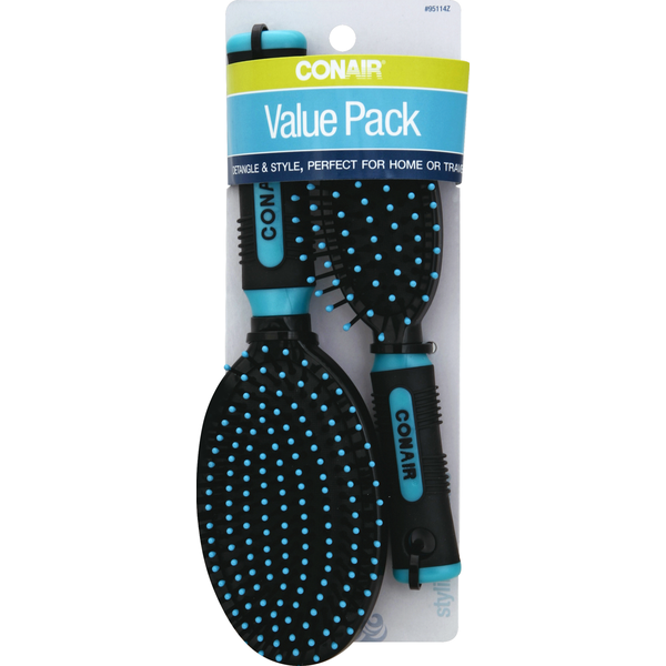 Conair Brush, Value Pack  DestGlow