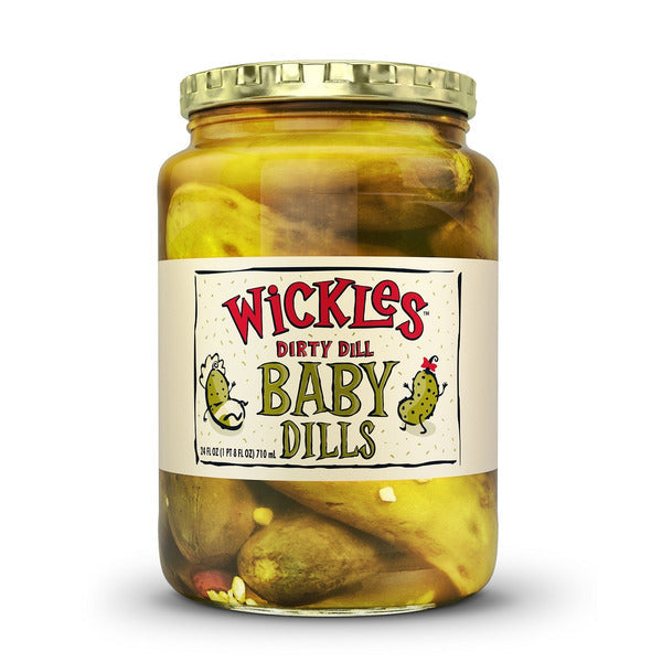 Wickles Dirty Dill Baby Dills  DestGlow