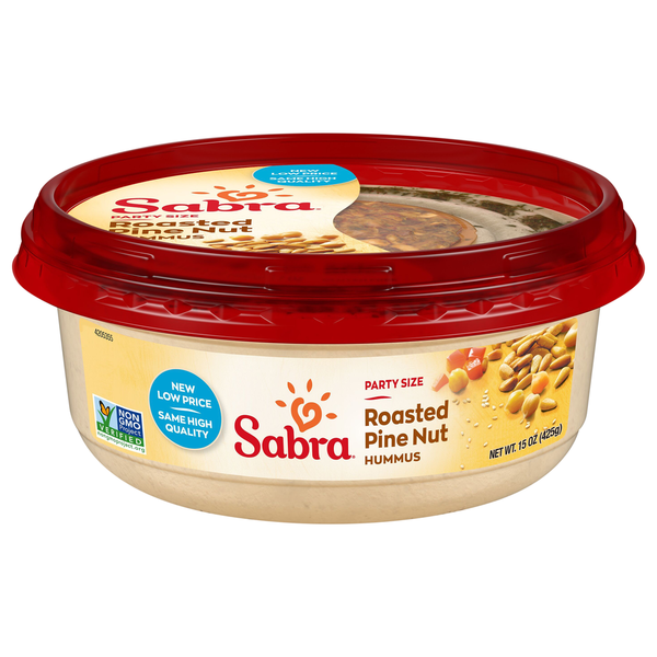 Sabra Roasted Pine Nut Hummus Party Size  DestGlow