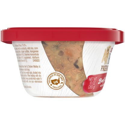 Purina Beneful High Protein, Wet Dog Food With Gravy, Prepared Meals Beef &amp; Chicken Medley