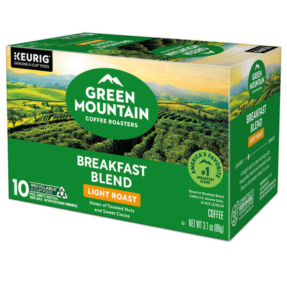 Green Mountain Coffee Roasters Breakfast Blend K-Cup Pods