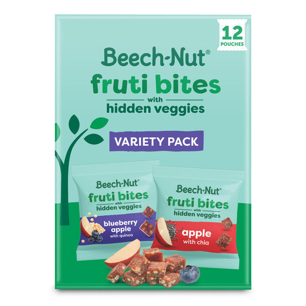 Beech-Nut Fruti Bites Toddler Snack with Hidden Veggies, Fruit Snack Variety Pack  DestGlow