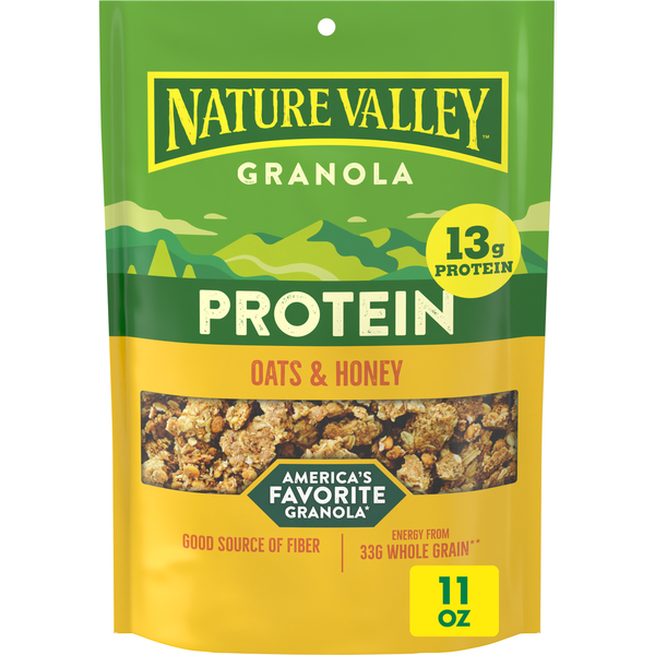 Nature Valley Protein Oats and Honey Granola  DestGlow
