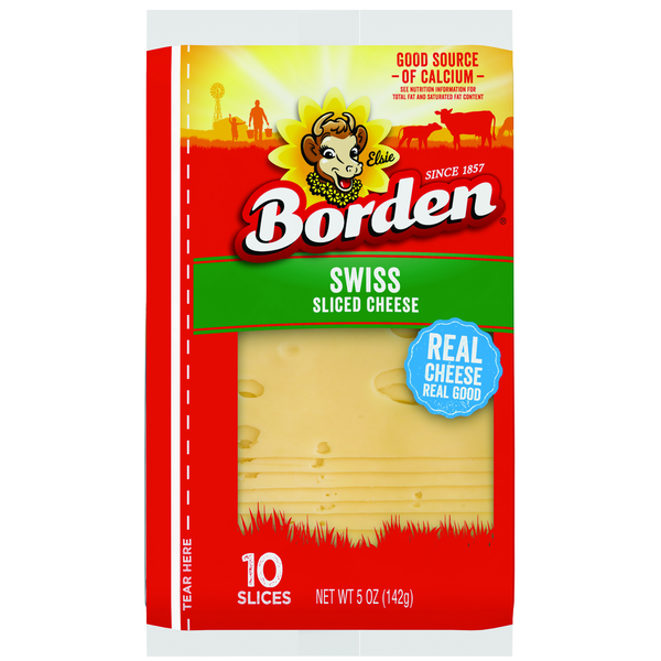 Borden Slices, Swiss  DestGlow