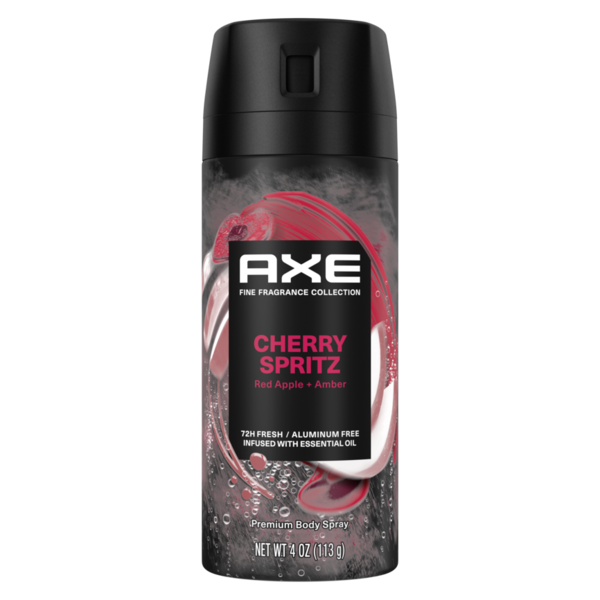 AXE Deodorant Body Spray Cherry Spritz  DestGlow