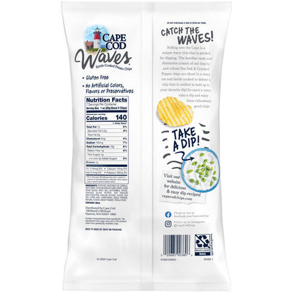 Cape Cod Sea Salt &amp; Cracked Pepper Potato Chips