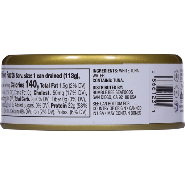 Bumble Bee Prime Fillet Very Low Sodium Solid White Albacore in Water  DestGlow