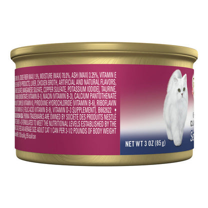 Purina Fancy Feast High Protein Senior Pate Wet Cat Food, Chicken Feast Senior 7+
