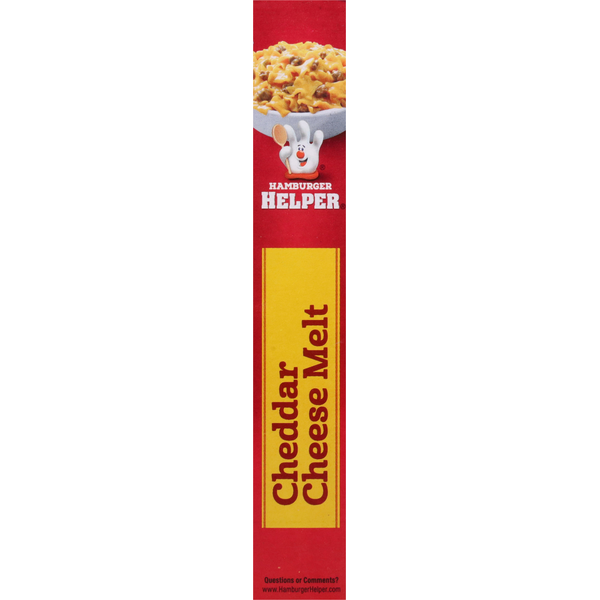 Hamburger Helper Pasta &amp; Sauce Mix, Cheddar Cheese Melt