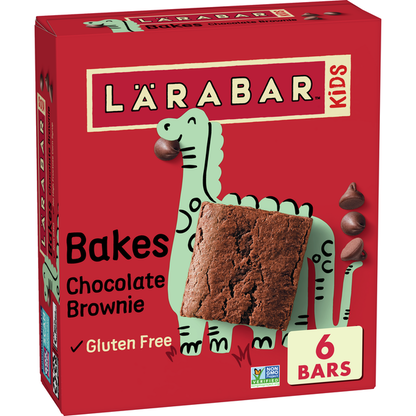 LÄRABAR Kids Bakes Chocolate Brownie Bars