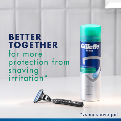 Gillette Series Soothing Shave Gel for men with Aloe Vera