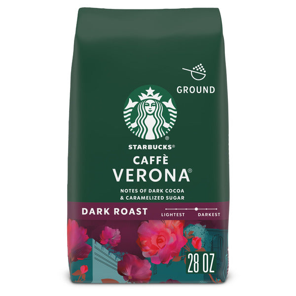 Starbucks Caffe Verona Dark Ground Coffee  DestGlow