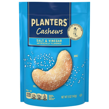 Planters Cashew Salt &amp; Vinegar 5oz. Bag, 5 OZ
