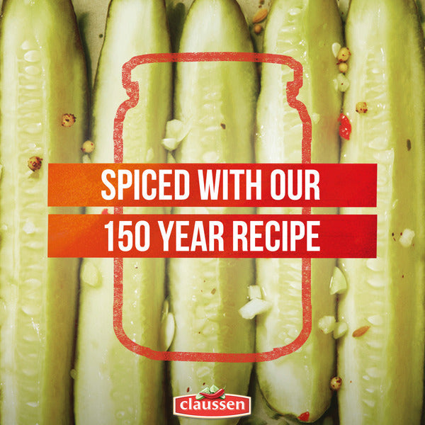 Claussen Hot &amp; Spicy Pickle Spears  DestGlow