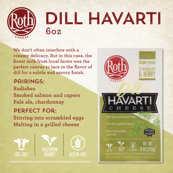 Roth Dill Havarti Cheese