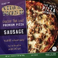 Vito &amp; Nicks II Cracker Thin Crust Sausage Pizza️  DestGlow