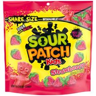 SOUR PATCH KIDS Strawberry Soft &amp; Chewy Candy, Share Size 12 oz  DestGlow