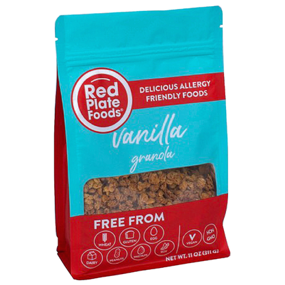 Red Plate Foods Vanilla Granola, Gluten Free &amp; Peanut Free