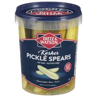 Dietz &amp; Watson Pickle Spears, Kosher️