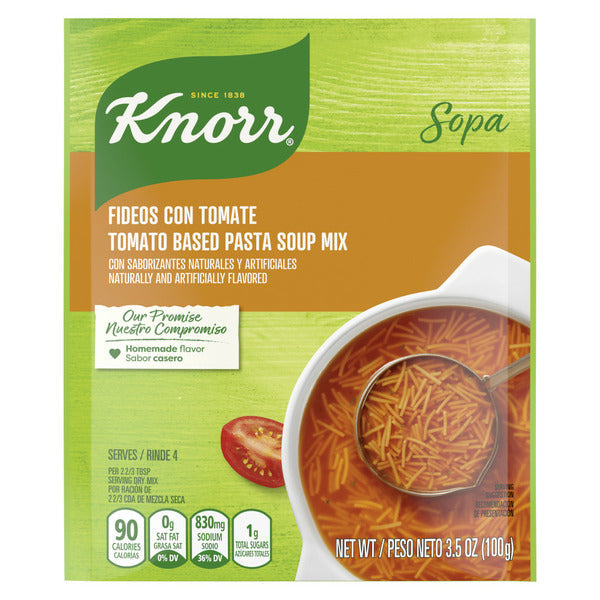 Knorr Sopa/Pasta Soup Mix Tomato Based Noodle Soup  DestGlow