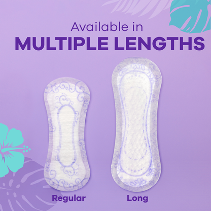 Always Daily Protect Liners, Long Length, Unscented  DestGlow