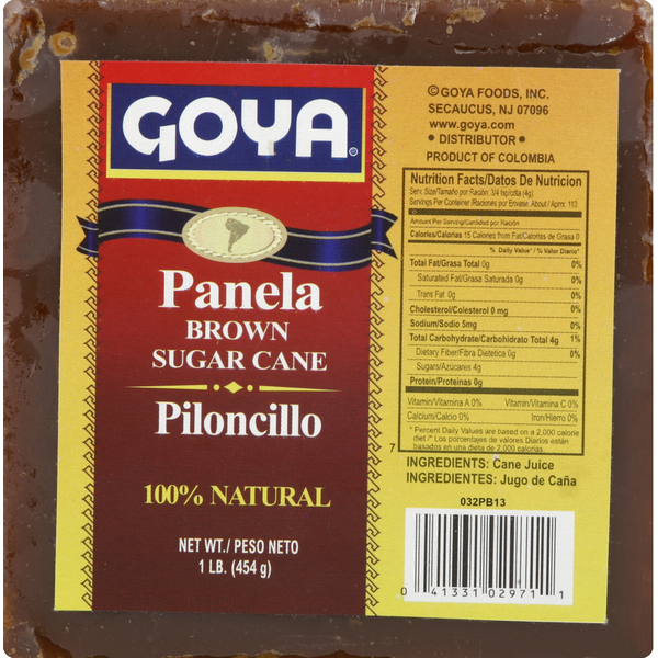 Goya Sugar Cane, Brown, Panela  DestGlow