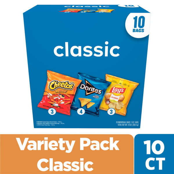Frito Lay Classic Variety Pack Chips  DestGlow