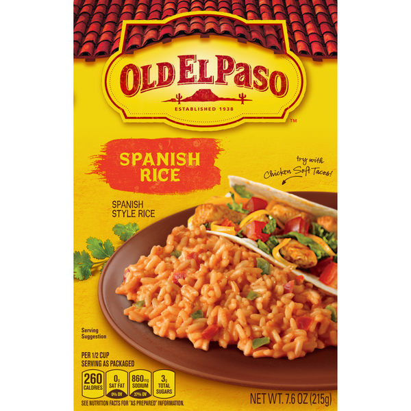 Old El Paso Spanish Style Rice  DestGlow