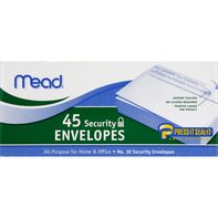 Mead Envelopes, Security - number 10️  DestGlow