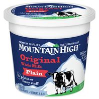 Mountain High Yoghurt Yogurt, Plain, Original, Who...
️  DestGlow