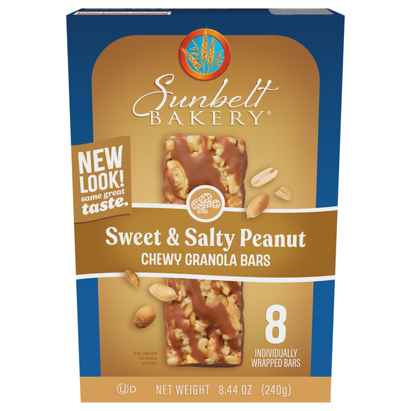 Sunbelt Bakery Chewy Sweet &amp; Salty Peanut Granola Bars