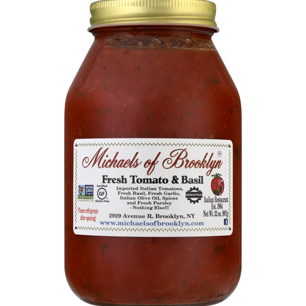 Michael’s of Brooklyn Tomato &amp; Basil, Fresh  DestGlow