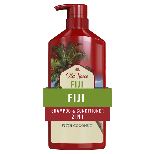 Old Spice Fiji 2in1 Shampoo and Conditioner for Men  DestGlow