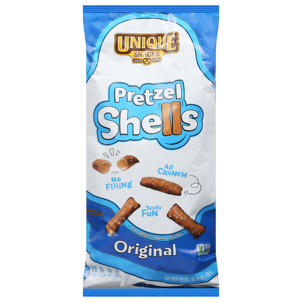 Unique Snacks Pretzel Shells, Original  DestGlow