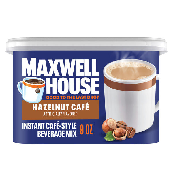 Maxwell House Hazelnut Cafe Instant Cafe-Style Beverage Mix  DestGlow