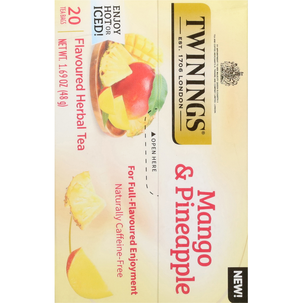 Twinings Flavoured Herbal Tea, Mango &amp; Pineapple